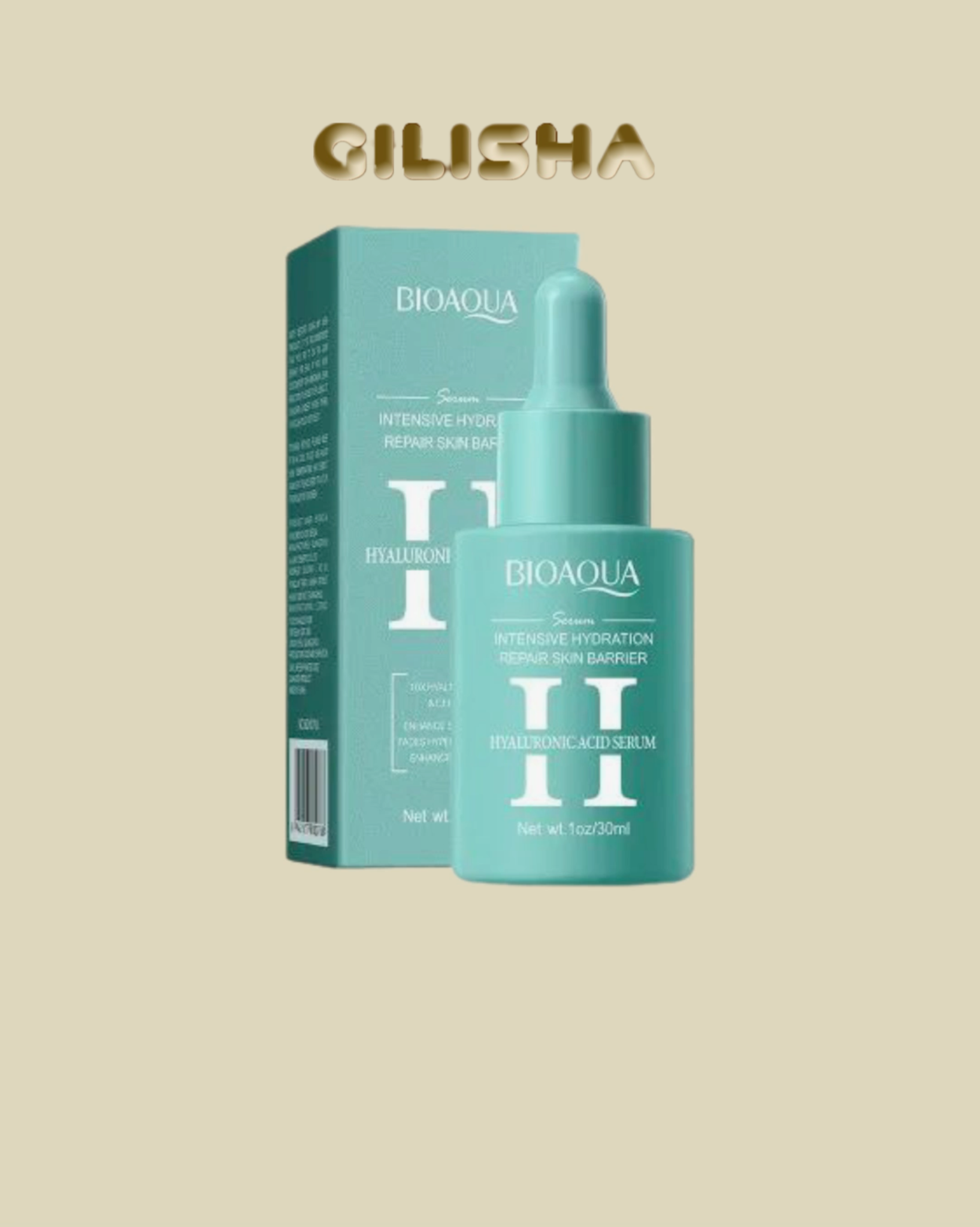 سرم صورت هیالورونیک اسید بیوآکوا 30 میل