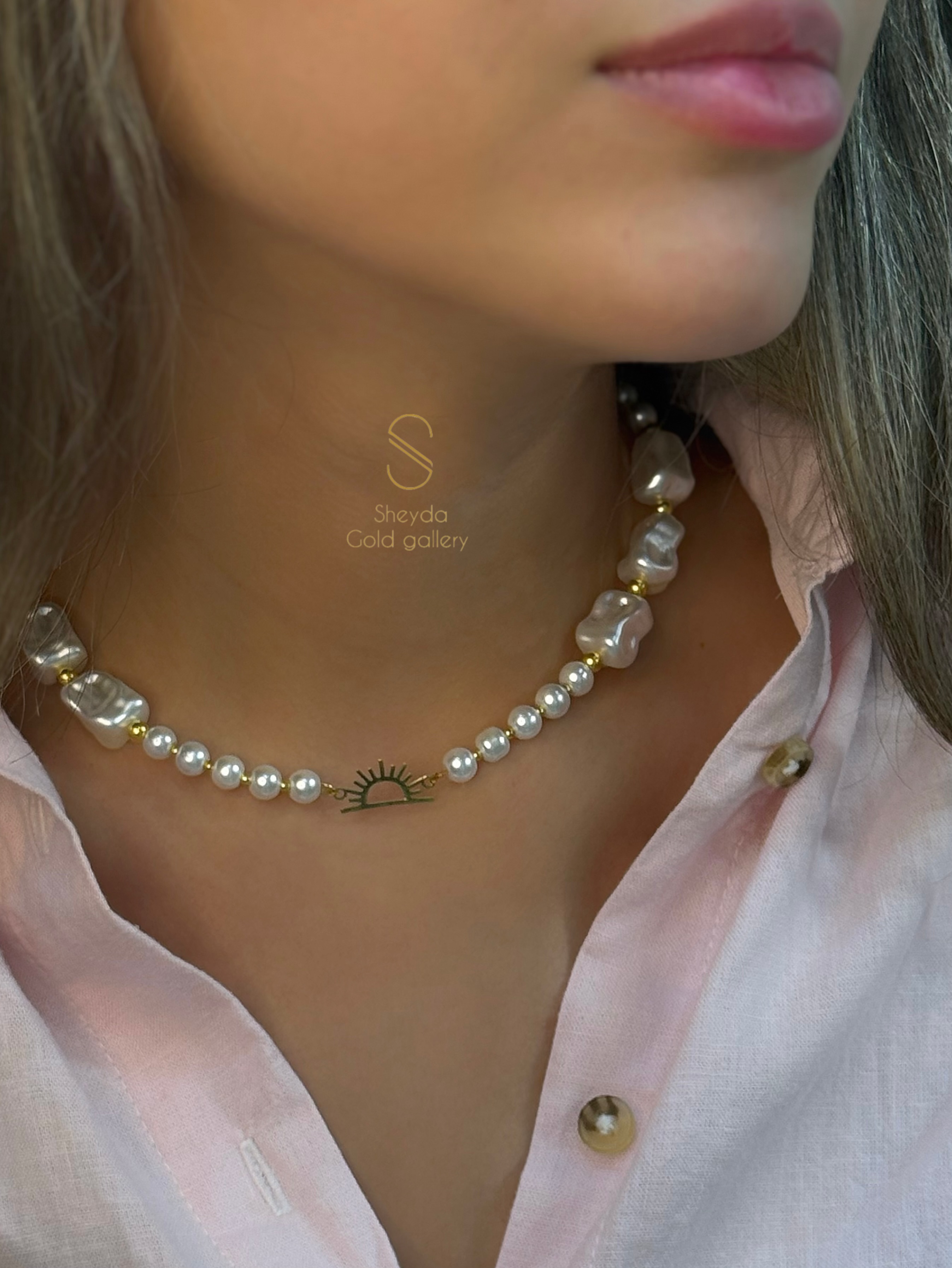 گردنبند مروارید طلوع